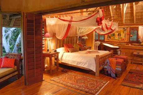 Exotic bedroom